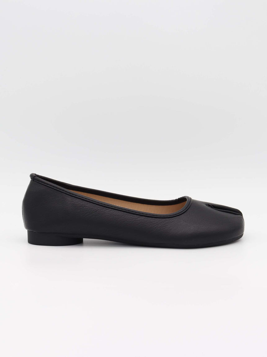 Tuvina split toe ballerina - Sort