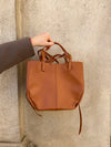 Santiago mini skuldertaske - Brun