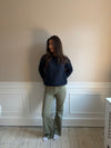 Genevieve striktrøje - Navy