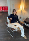 Tea sweater i uld - Navy