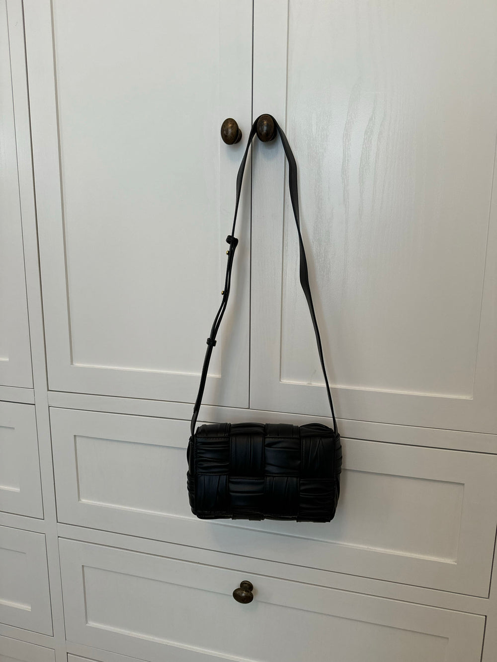 Medina taske i flet - Sort