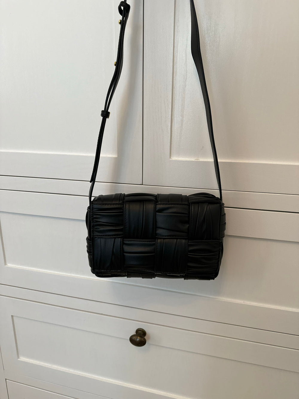 Medina taske i flet - Sort