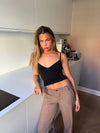 Dania tank top - Sort