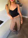 Dania tank top - Sort