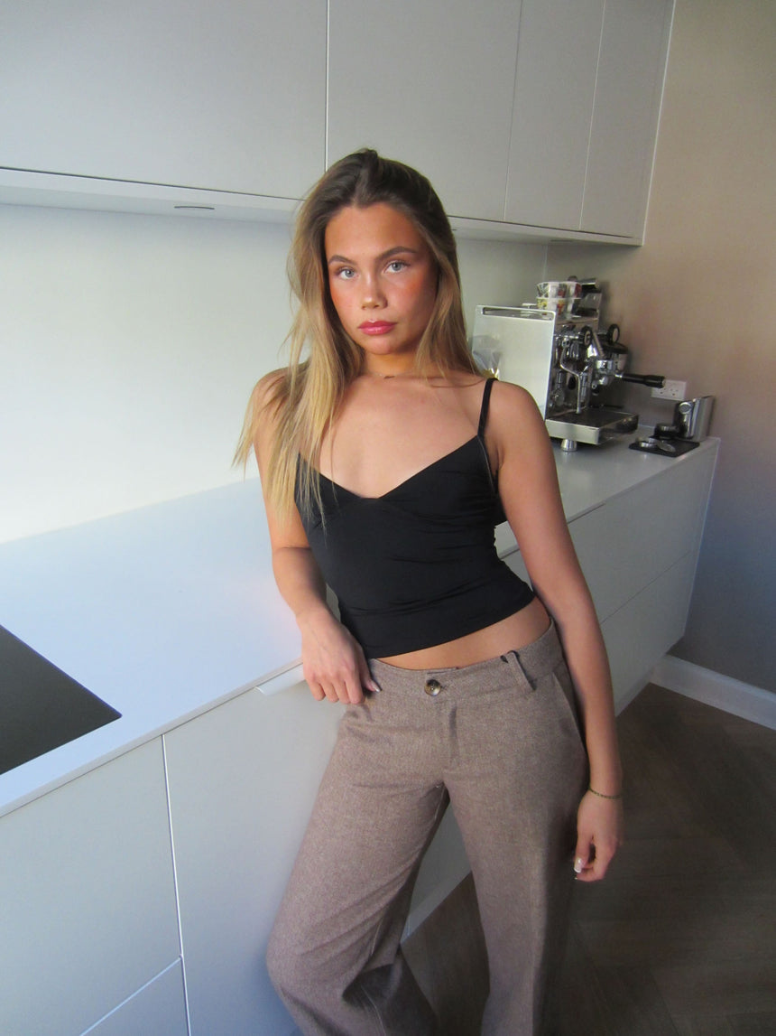 Dania tank top - Sort