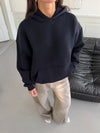 "Urban Civic" oversized hoodie - Navy
