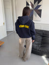 "Urban Civic" oversized hoodie - Navy
