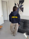 "Urban Civic" oversized hoodie - Navy