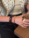 Chunky armbånd - Brun