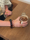 Chunky armbånd - Brun