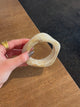 Chunky armbånd - Cream hvid