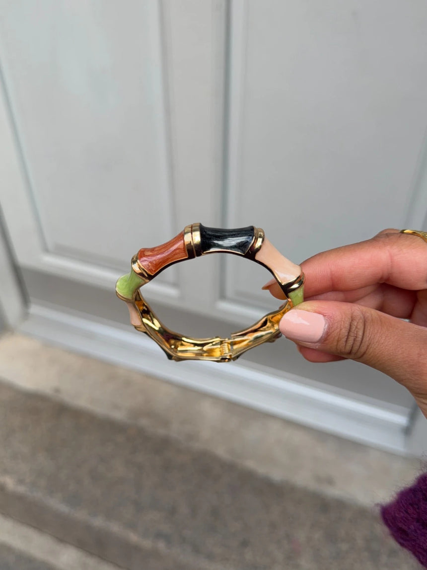 Ebony armbånd med striber - Multifarvet