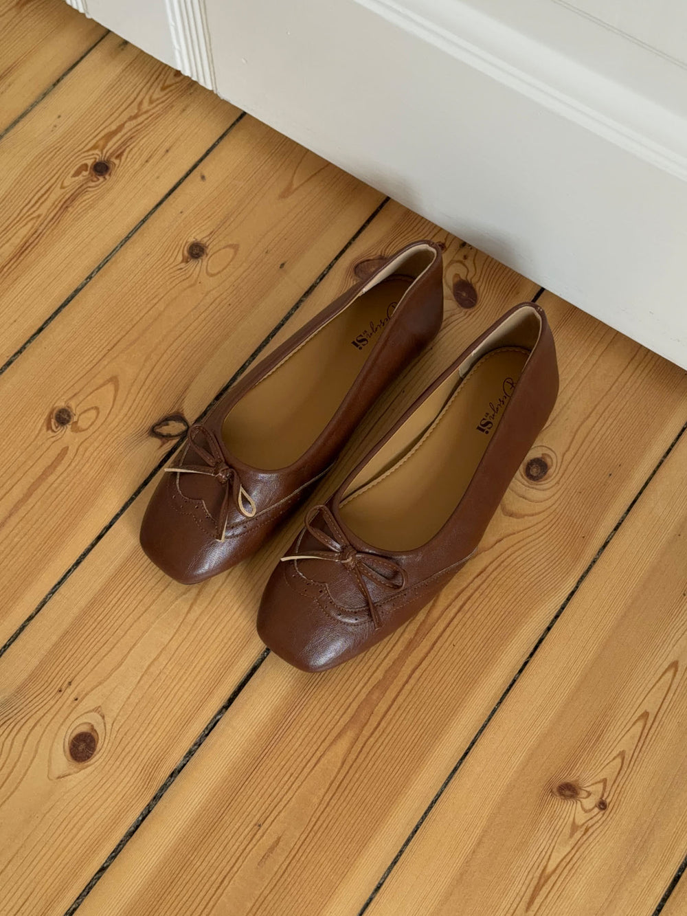 Waverly ballerina - Cognac