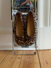 Leonia ballerina med leopard - Brun