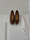 Leonia ballerina med leopard - Brun