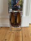 Leonia ballerina med leopard - Brun