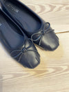 Eline ballerinaer med detaljer - Mørk Navy