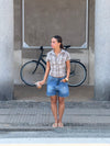 Linda bermuda shorts - Blå denim