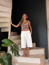 Cilena bermuda shorts - Hvid