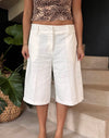 Cilena bermuda shorts - Hvid
