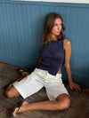 Cilena bermuda shorts - Hvid