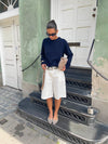 Cilena bermuda shorts - Hvid