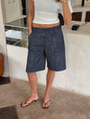 Cilena bermuda shorts - Mørkeblå