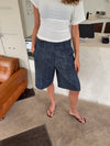 Cilena bermuda shorts - Mørkeblå