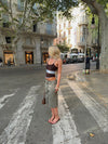 Nayaly bermudashorts  - Kaki
