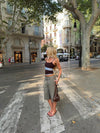 Nayaly bermudashorts  - Kaki