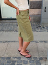 Vilea bermudashorts - Kaki