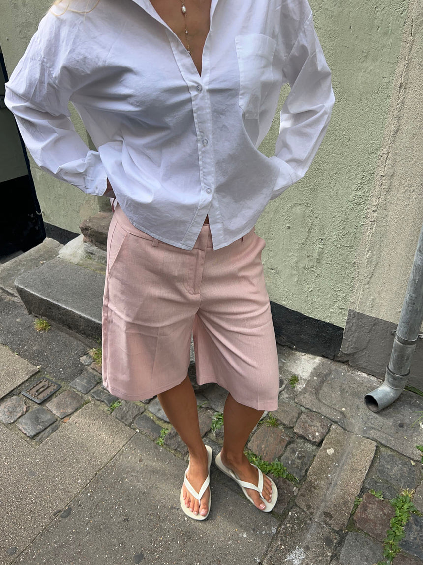 Nayaly bermudashorts - Lyserød