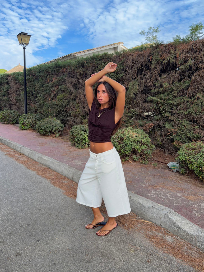 Inga bermuda shorts - Hvid