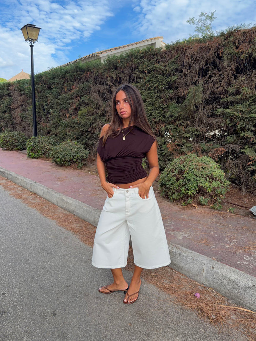 Inga bermuda shorts - Hvid