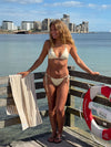 Paloma bikini med glimmer - Hvid