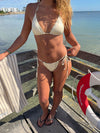 Paloma bikini med glimmer - Hvid