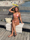 Yvaine bikini med glimmer - Lyserød