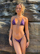 Lilya bikini med prikker - Sort/lilla
