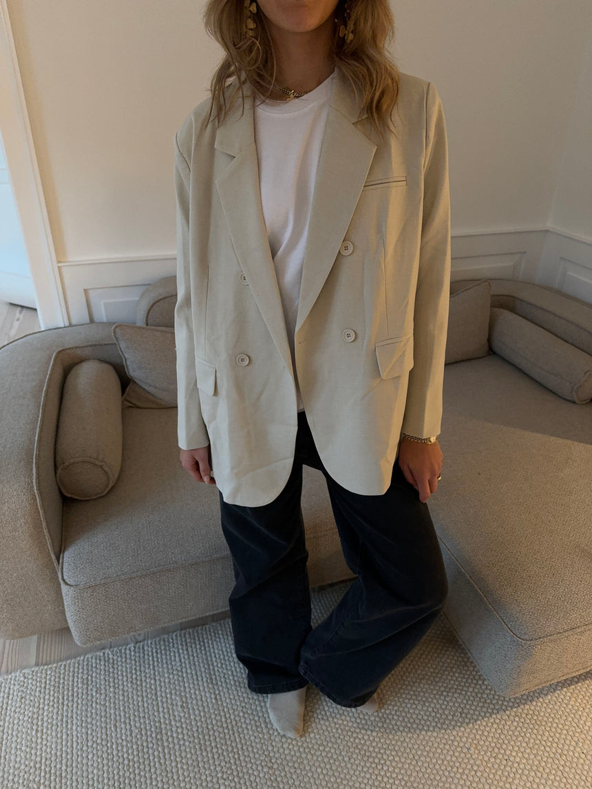 Zaira oversized blazer - Off white