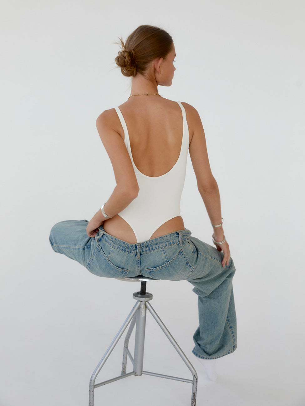 Sculpt bodystocking - Hvid