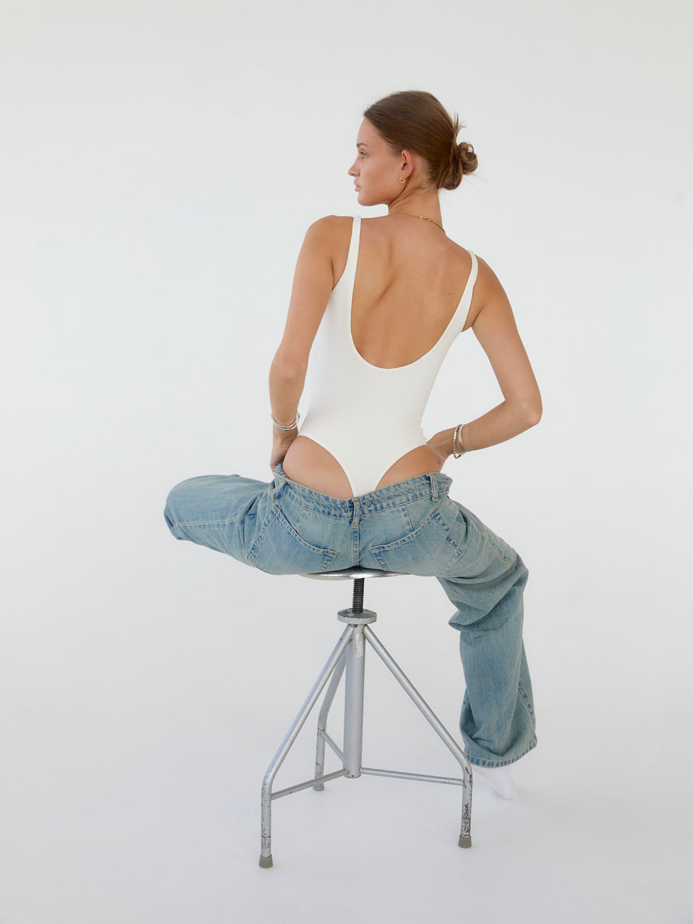 Sculpt bodystocking - Hvid