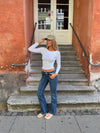 Bobby bootcut jeans - Blå denim