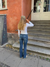 Bobby bootcut jeans - Blå denim