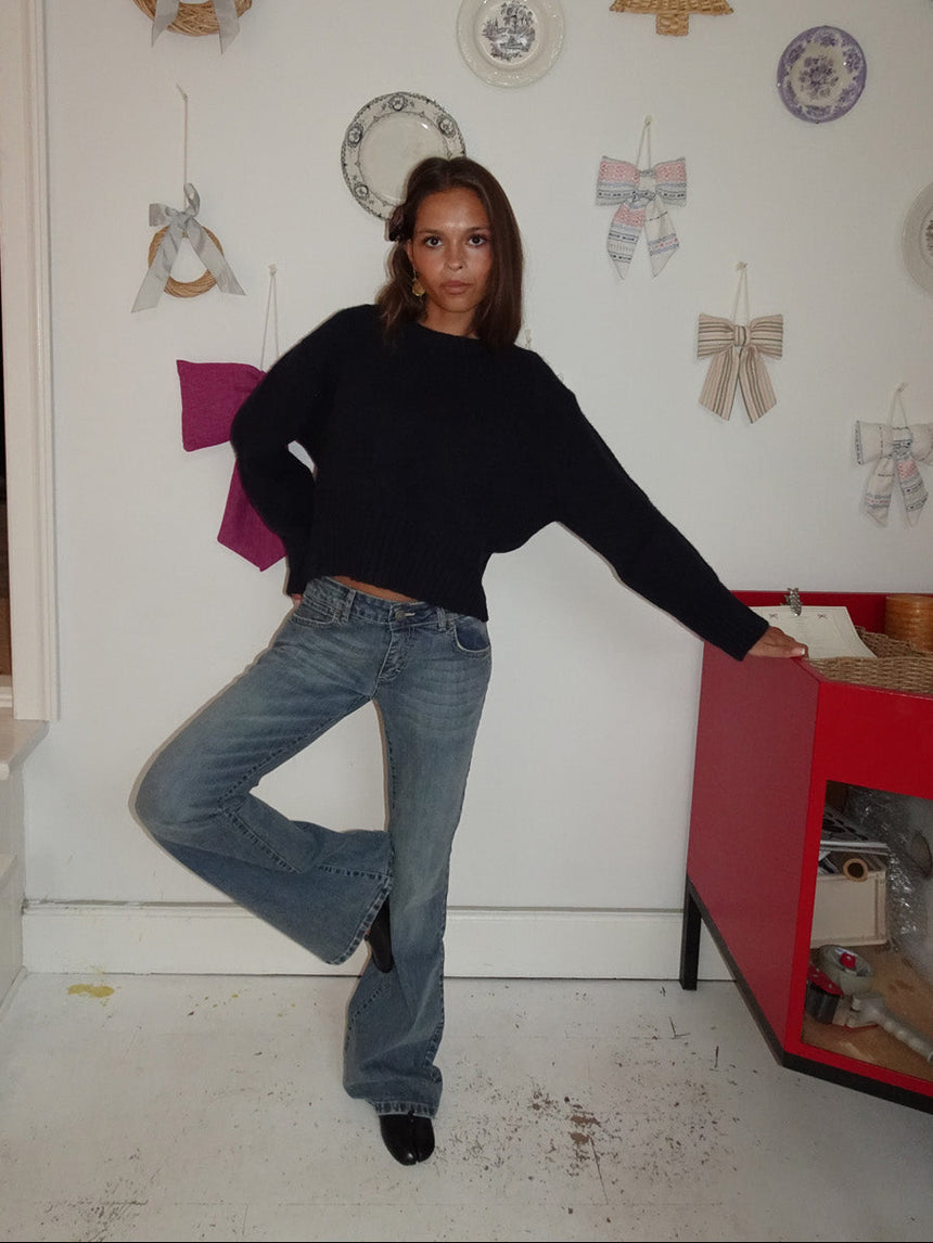 Solea bootcut jeans - Lys denim