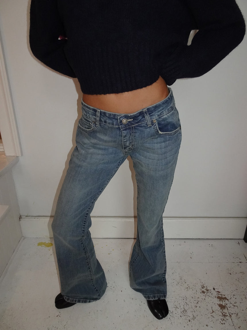 Solea bootcut jeans - Lys denim