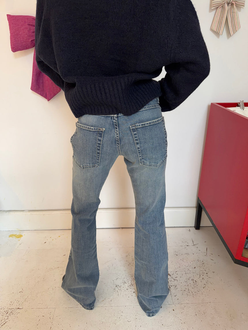 Solea bootcut jeans - Lys denim