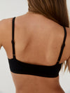 Smooth bralette - Sort