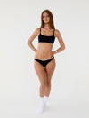 Smooth bralette - Sort