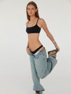 Smooth bralette - Sort