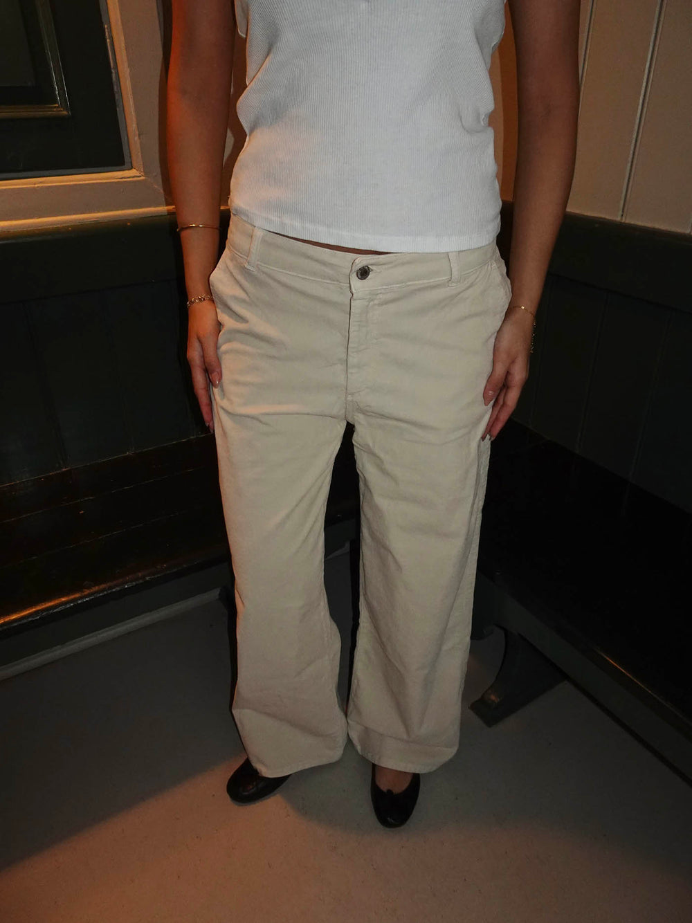 Noely bukser - Beige